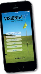 VISION54 Play Your Best Golf Now iPhone App