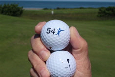 VISION54 golfballs